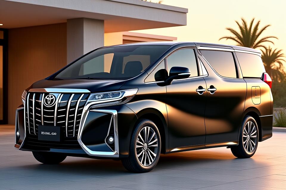 Toyota Alphard luxury 7-seater MPV